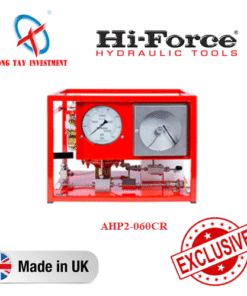 Bơm test áp suất sử dụng khí nén kèm vẽ biểu đồ Hi-Force AHP2-060CR