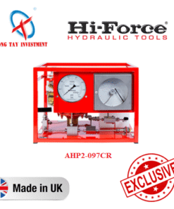 Bơm test áp suất sử dụng khí nén kèm vẽ biểu đồ Hi-Force AHP2-097CR