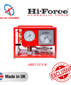 Bơm test áp suất sử dụng khí nén kèm vẽ biểu đồ Hi-Force AHP2-237CR