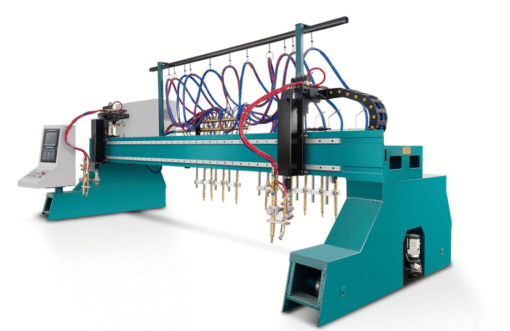 Máy cắt thép tấm CNC dạng cổng sử dụng nguồn Plasma và Oxy-fuel